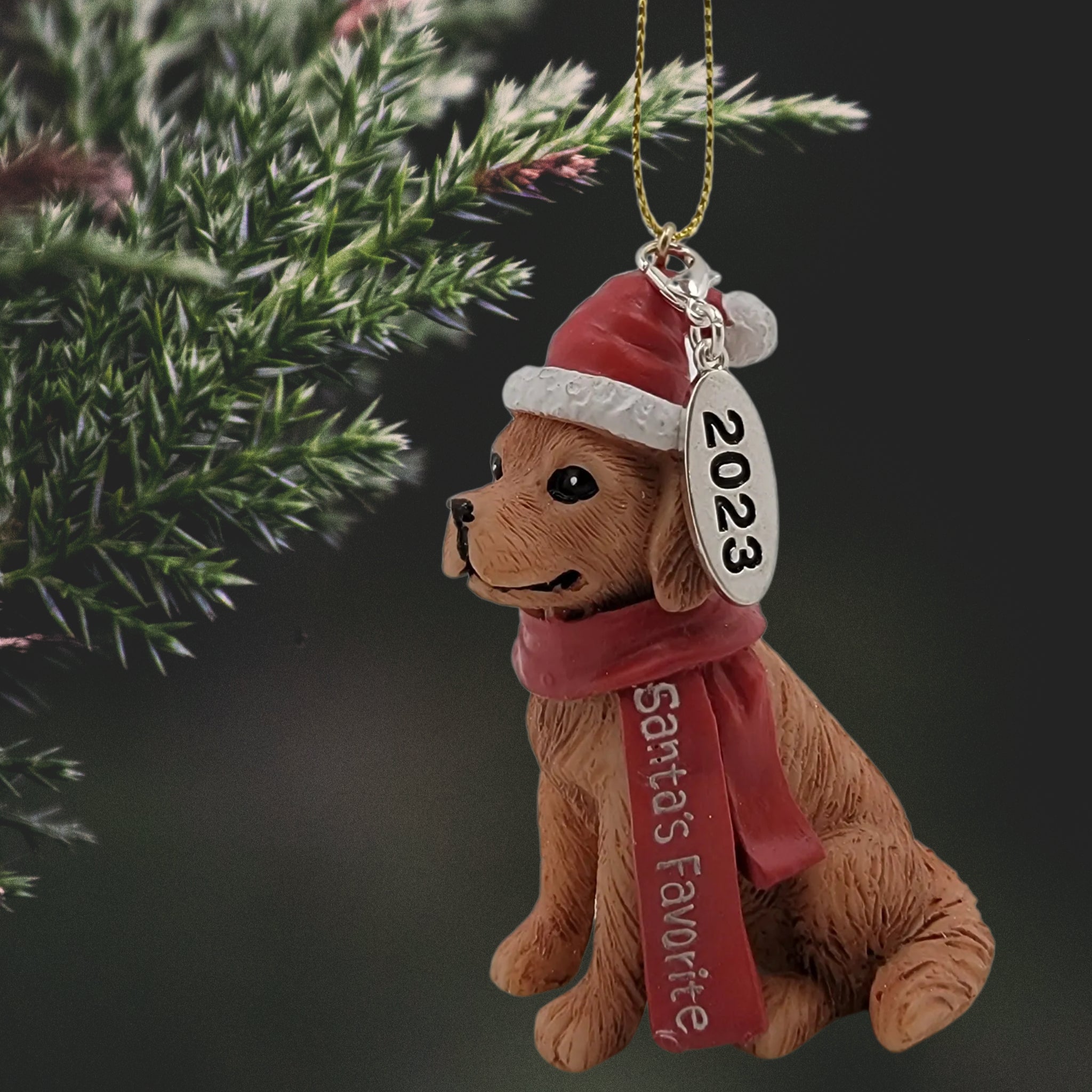 Golden Retriever Dog Ornament