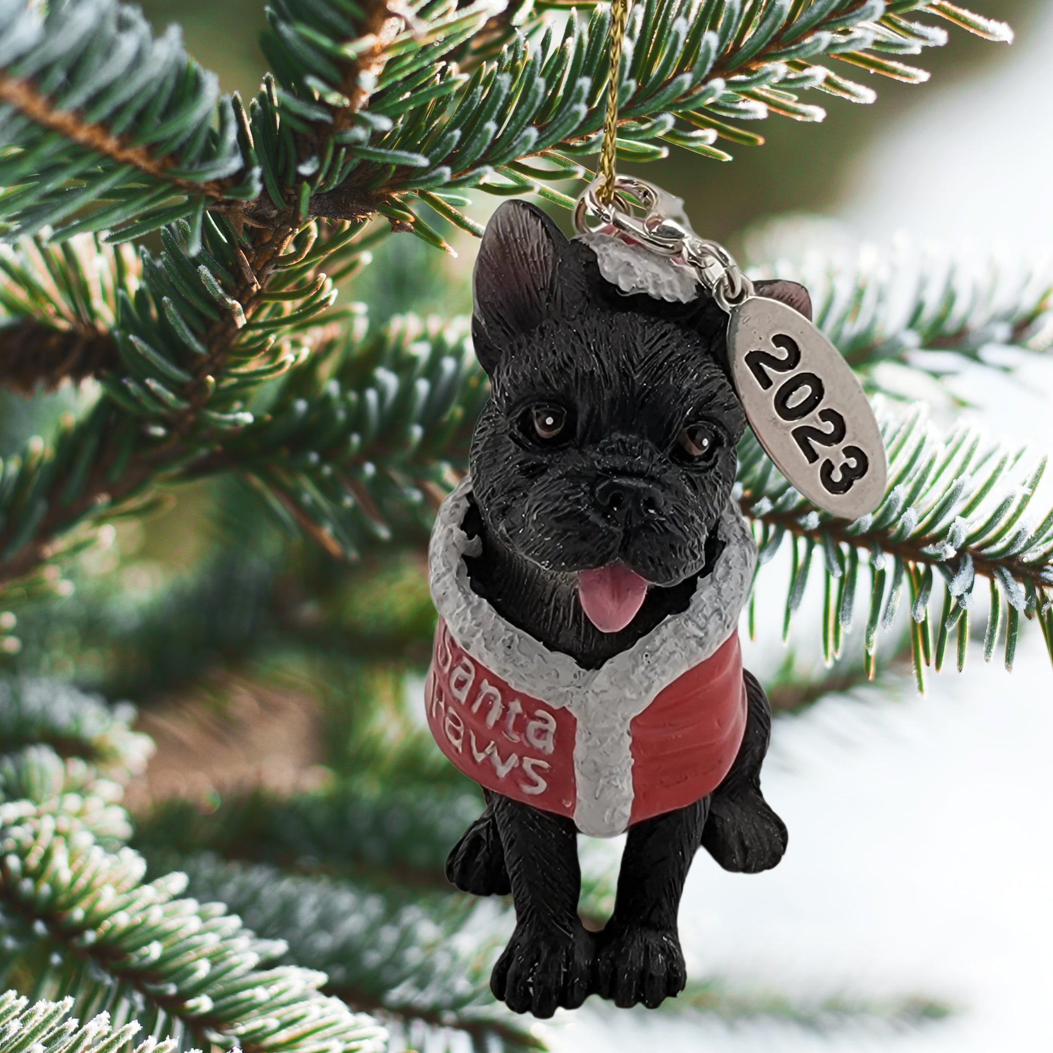French Bulldog Dog Ornament