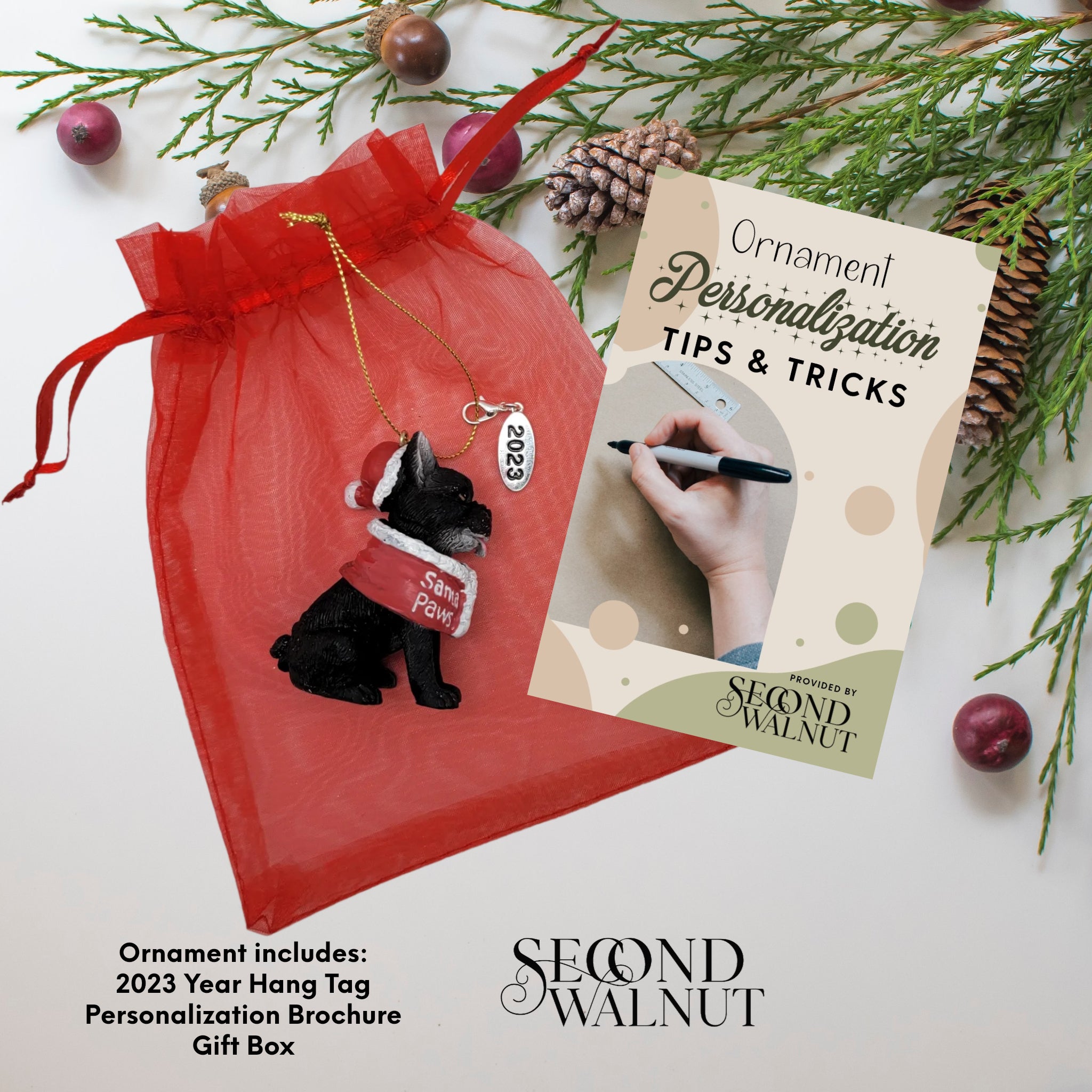French Bulldog Dog Ornament