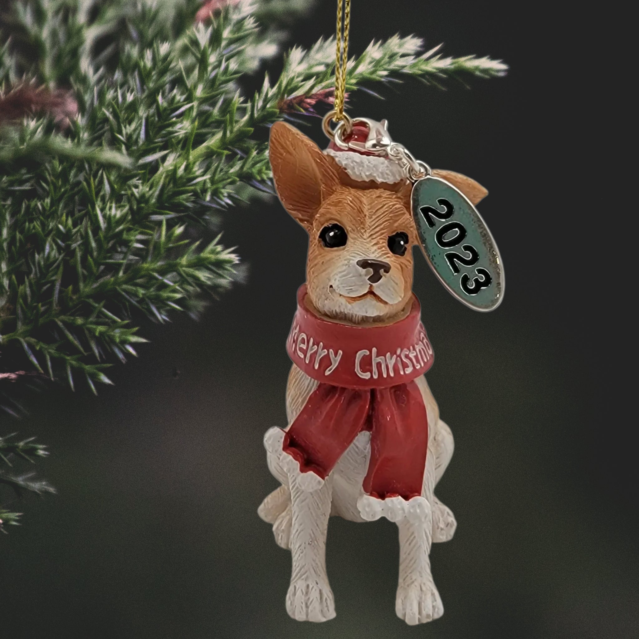 Chihuahua Dog Ornament