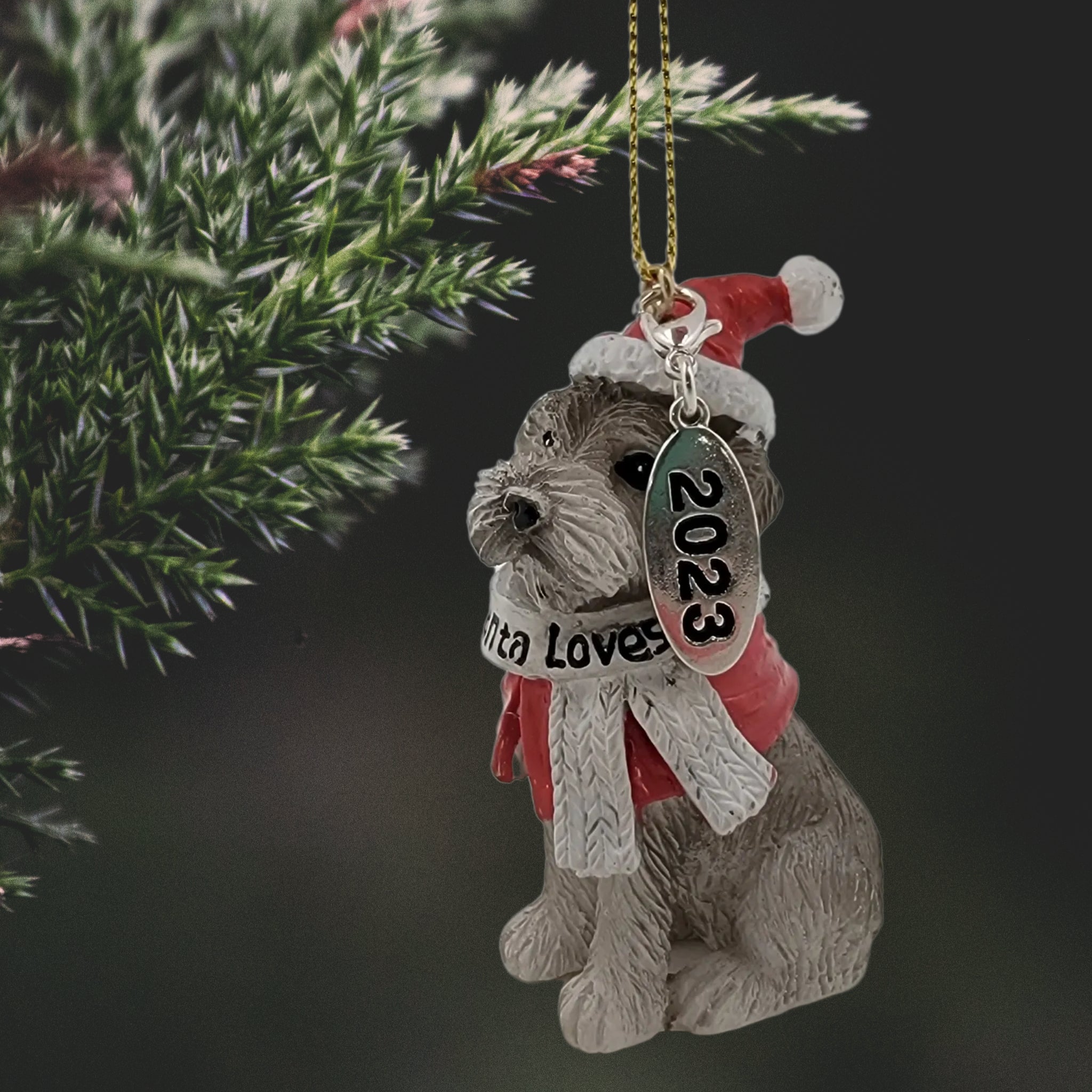 Schnauzer Dog Ornament