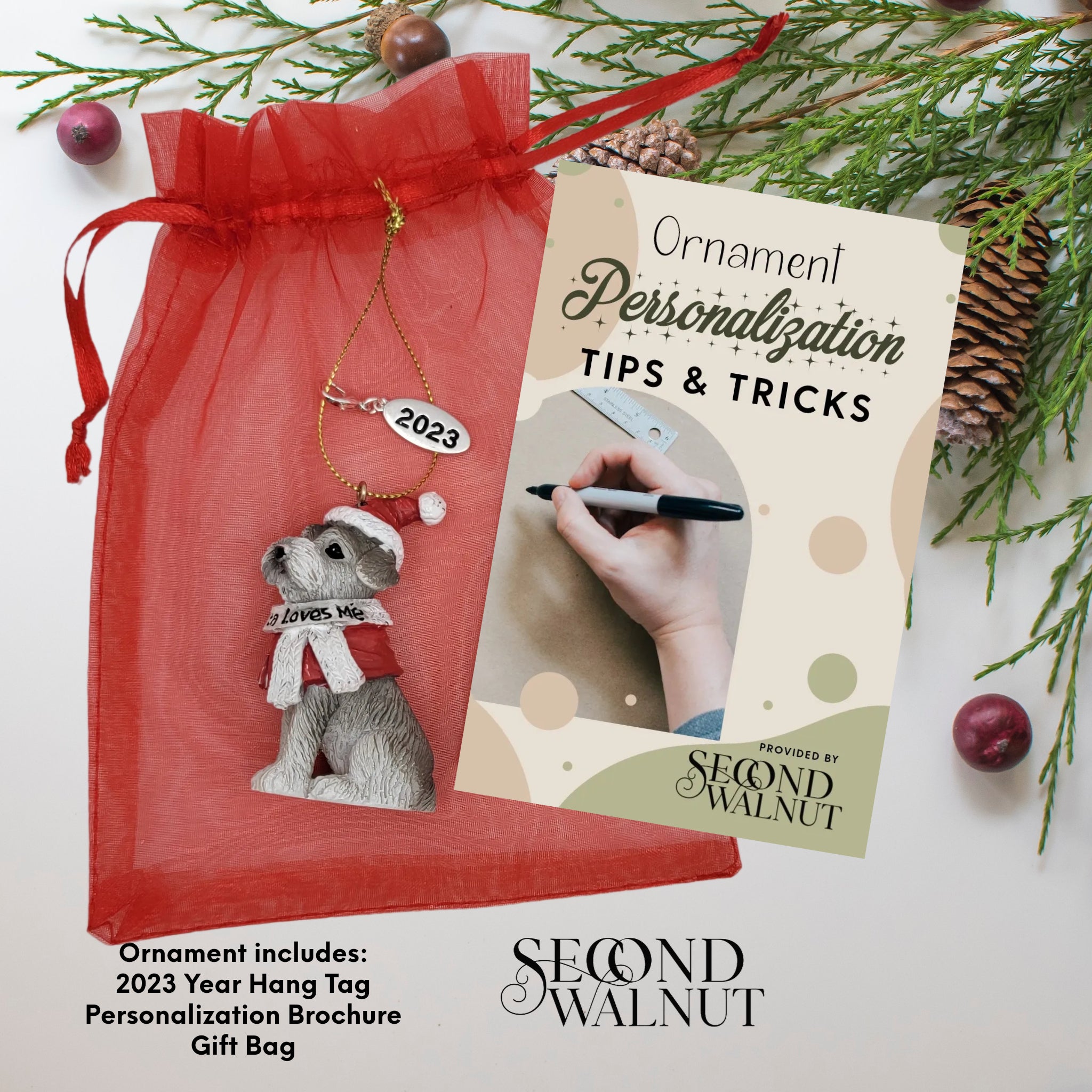 Schnauzer Dog Ornament