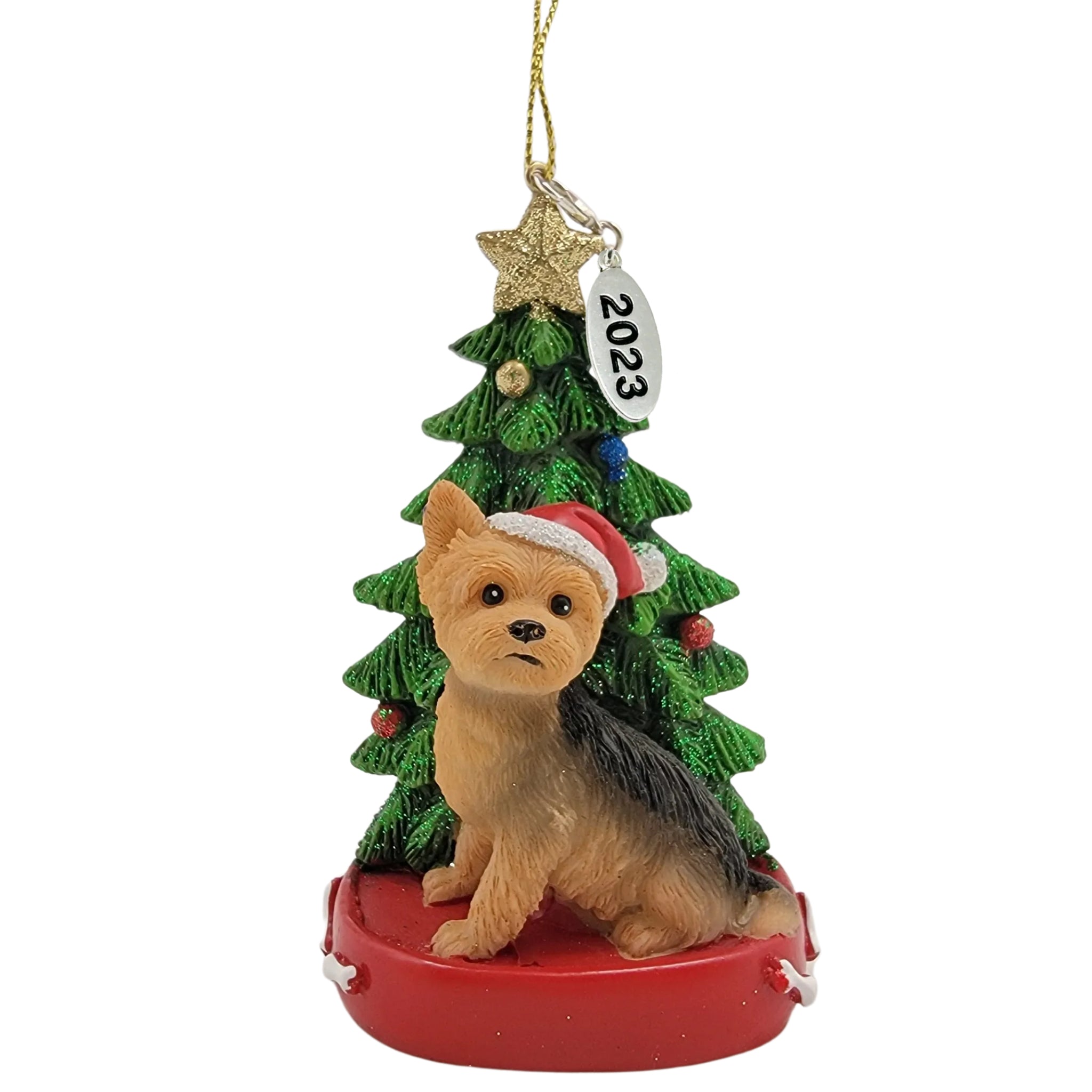 Yorkie Dog Ornament