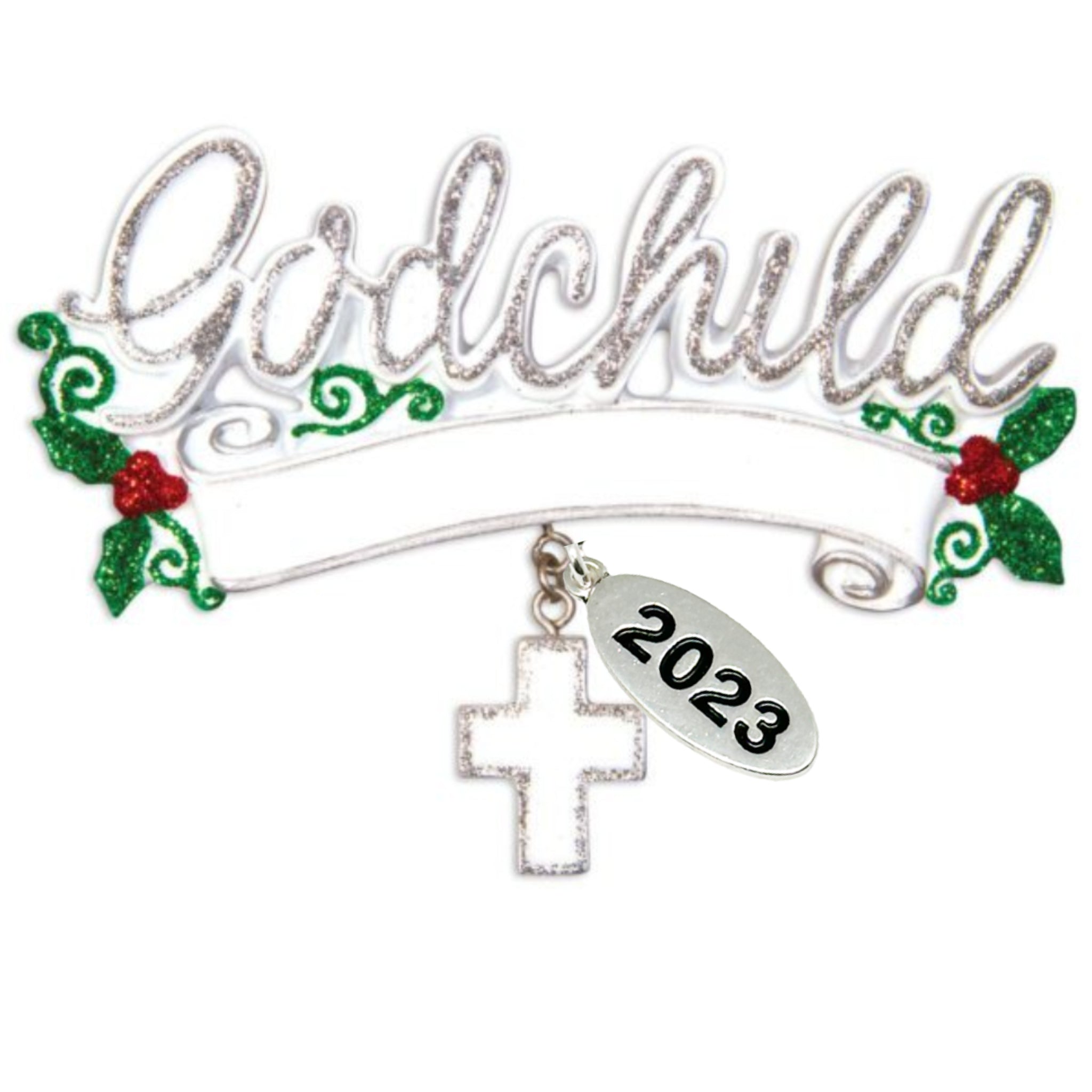 Catholic Godchild Ornament