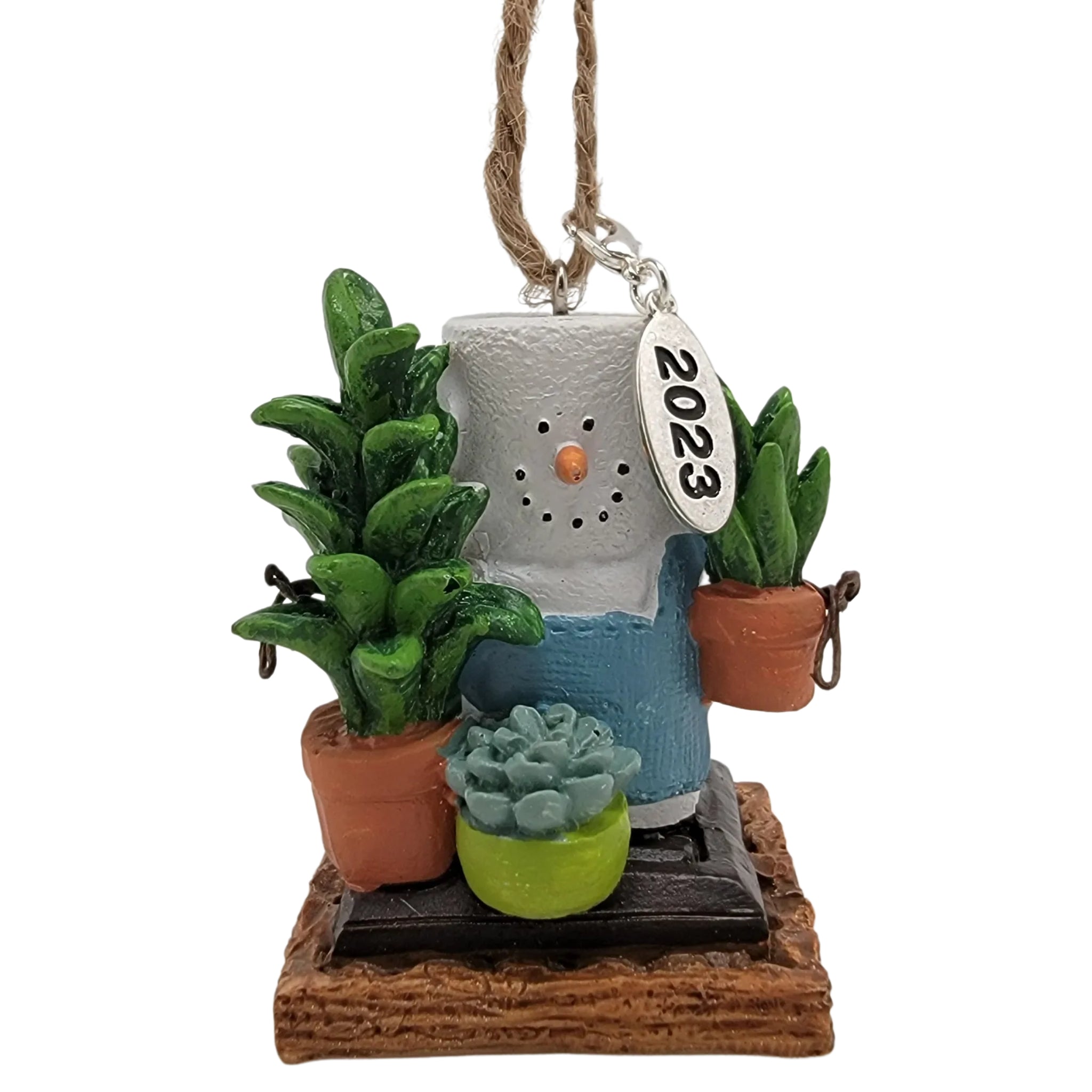 Smores Plant Lover, Crazy Plant Lady Ornament