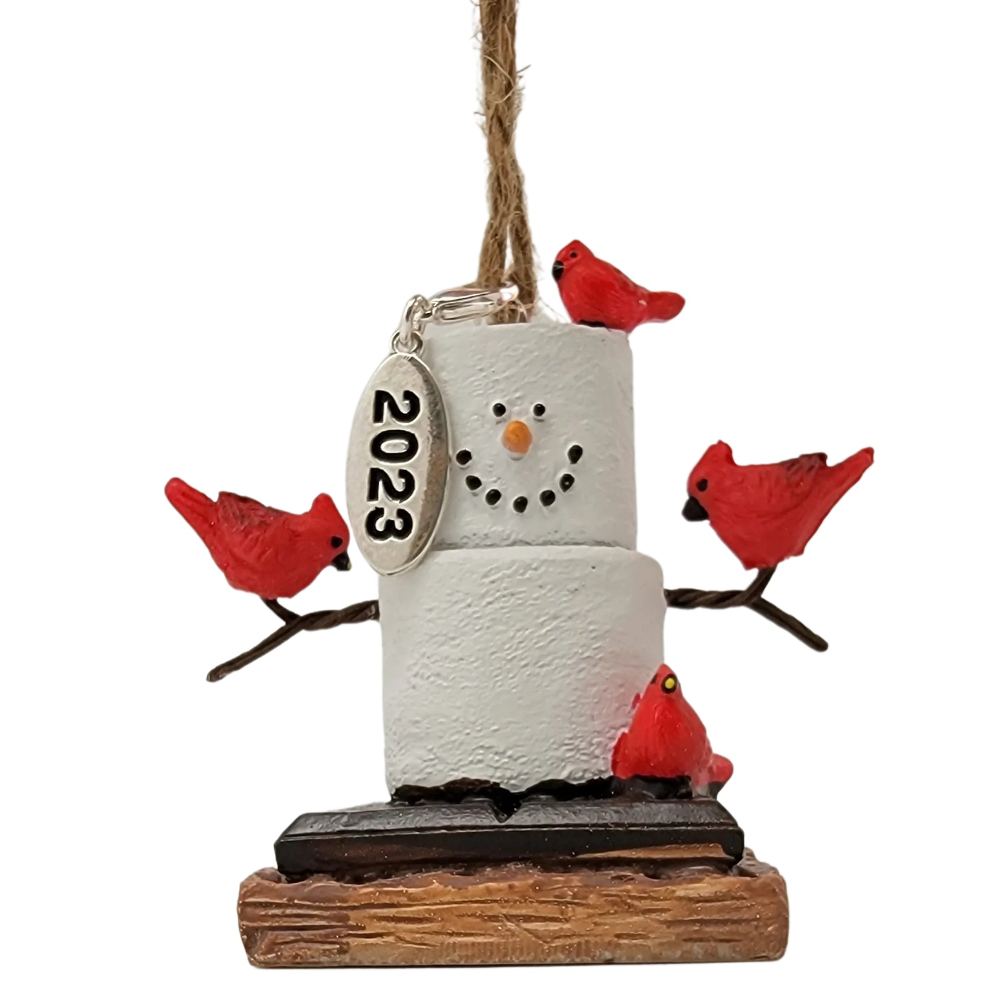 Smores Cardinal Lover Ornament