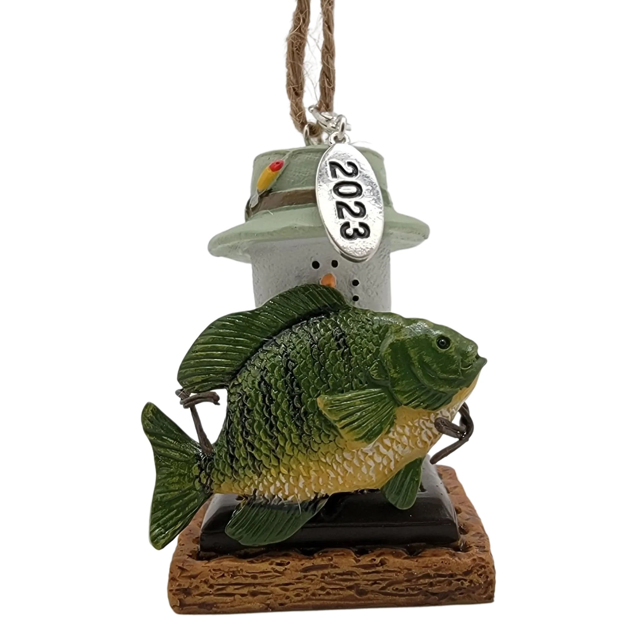 Smores Gone Fishing Ornament