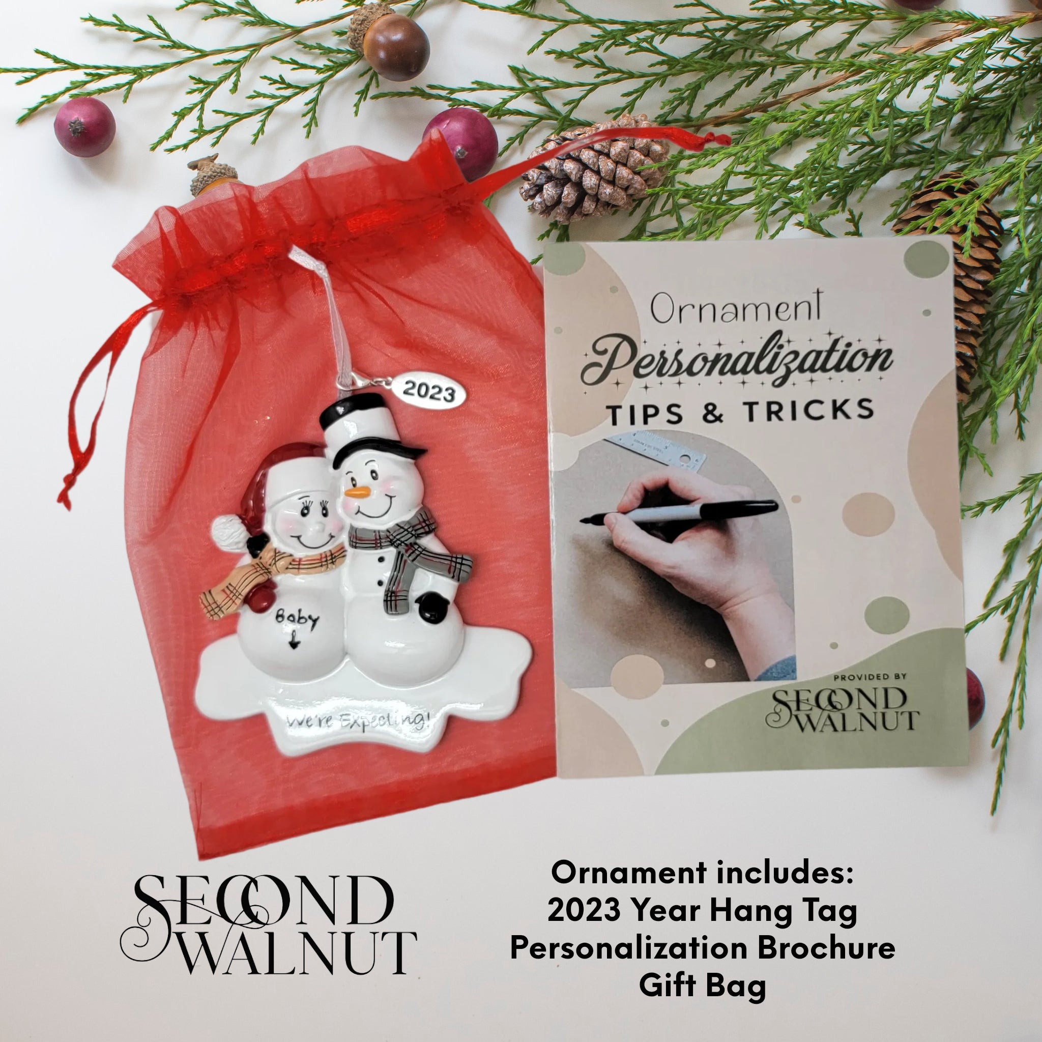We are Expecting Pregnancy Ornament