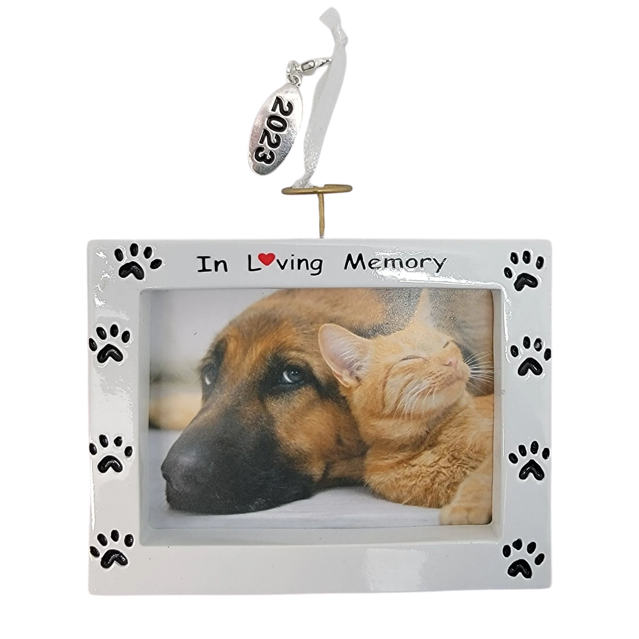 Pet Memorial Photo Frame Ornament - In Loving Memory