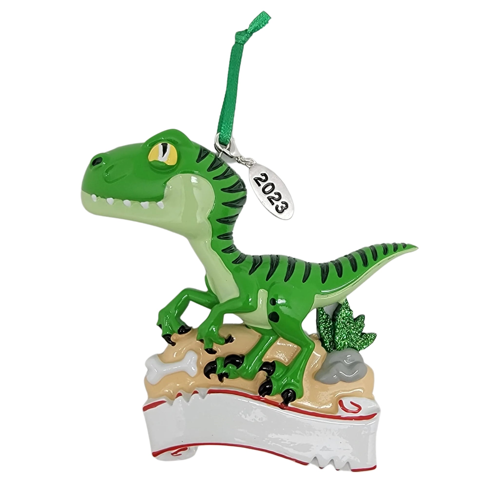Dinosaur Velociraptor Ornament
