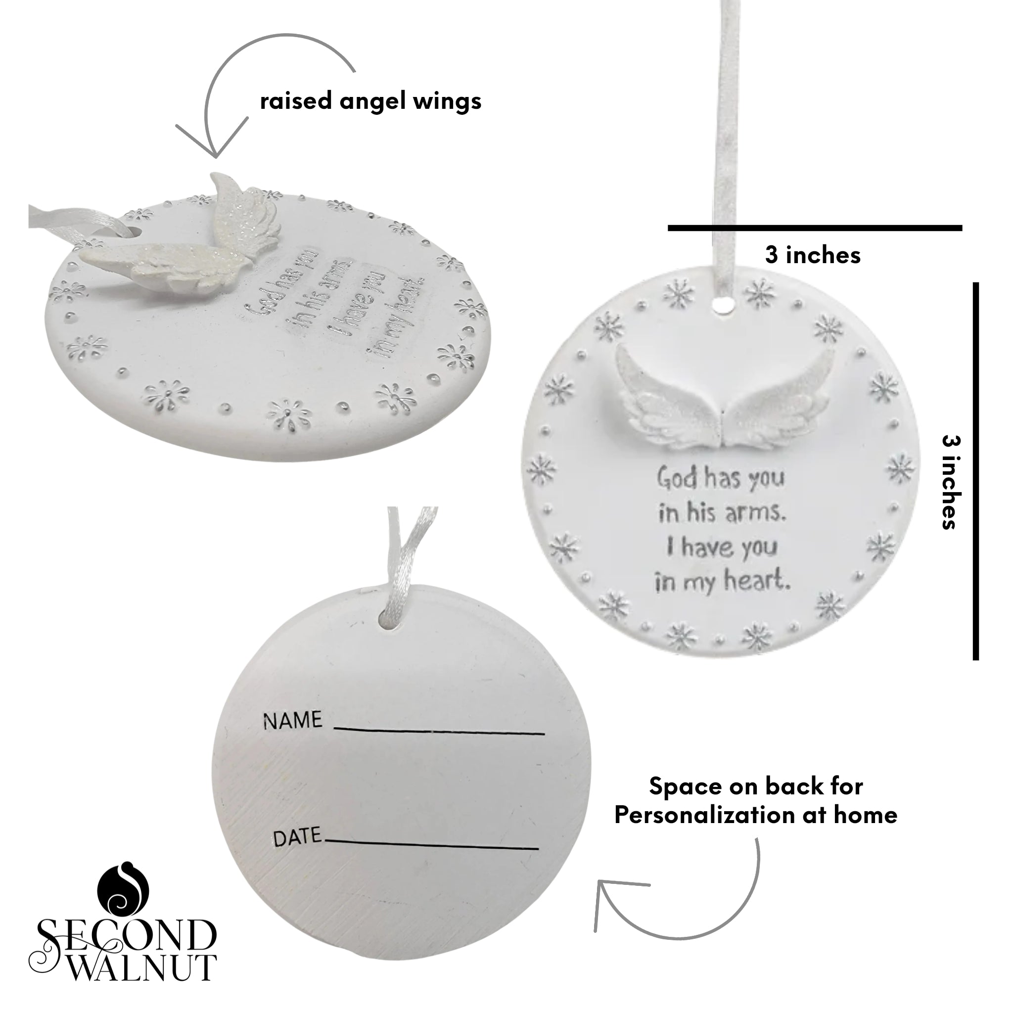 Baby Memorial Ornament for Loss of Child
