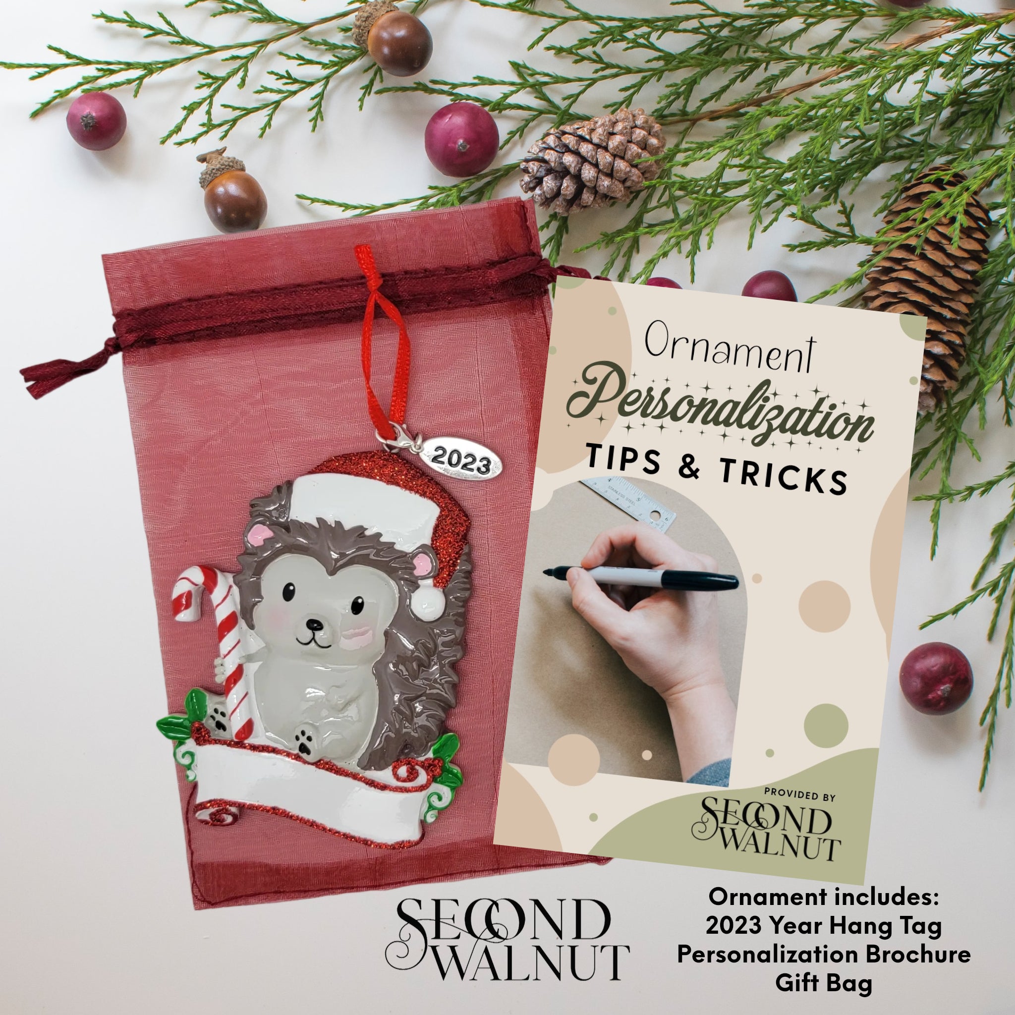 Hedgehog Ornament
