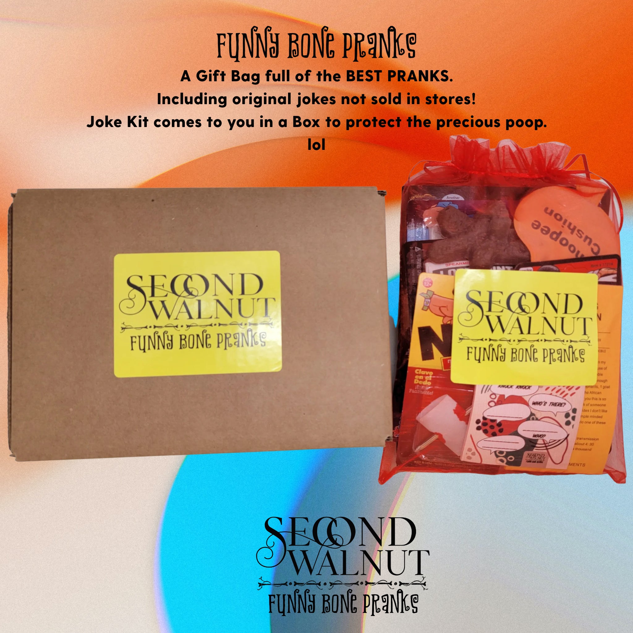 Practical Joke Gifts Pranks and Gags | Funny Bone Pranks | Master 19 Piece Joke Kit