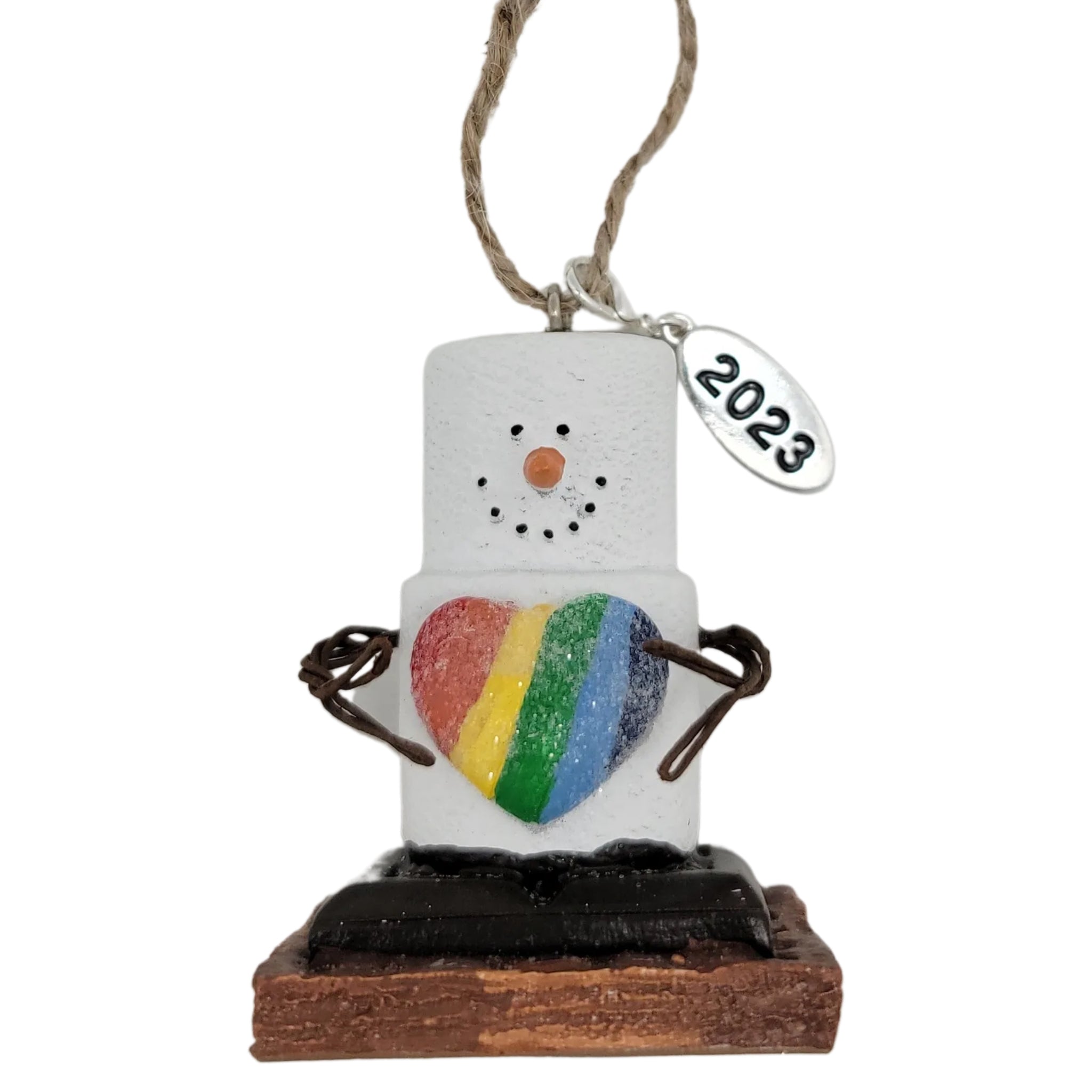 Smores Gay Pride Ornaments