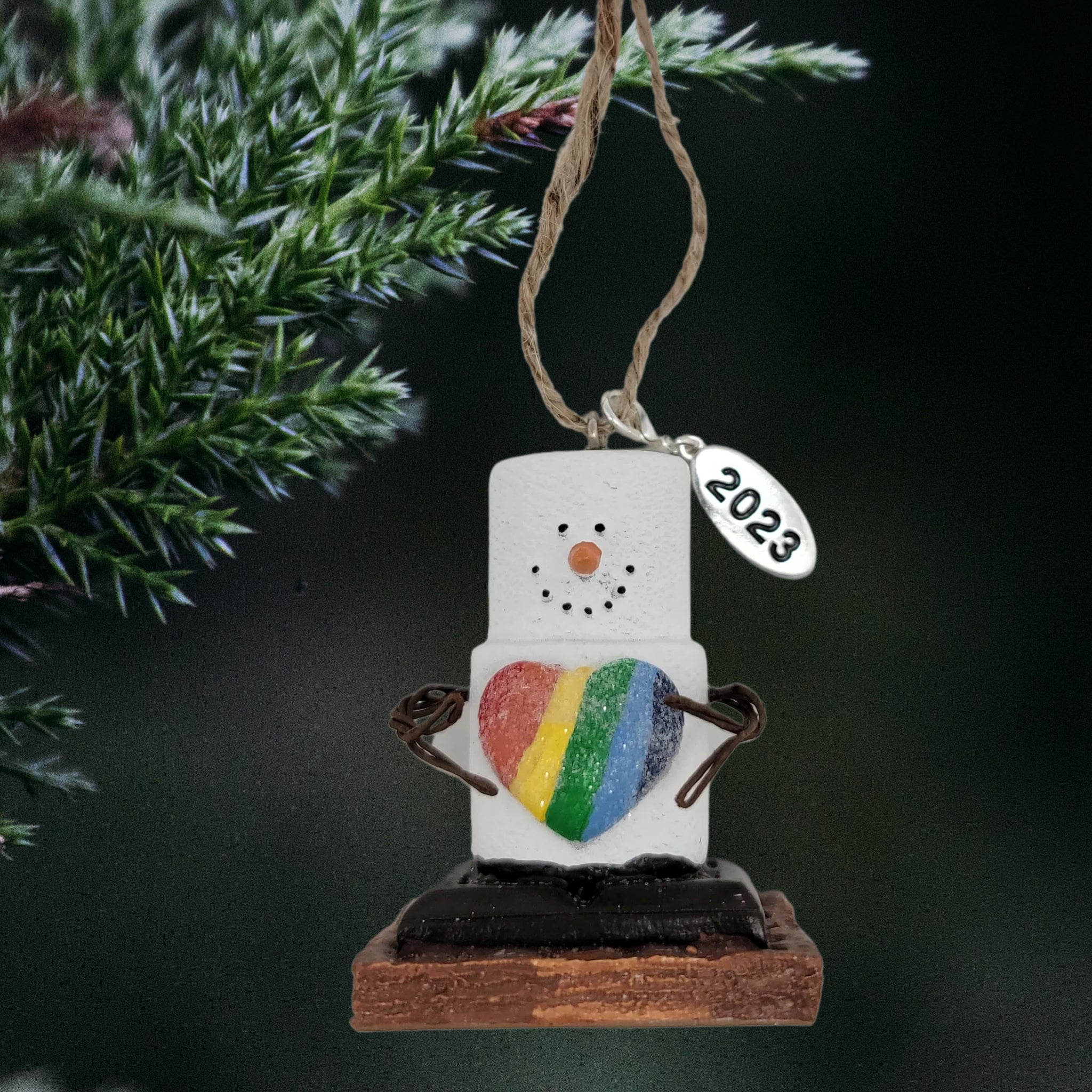 Smores Gay Pride Ornaments