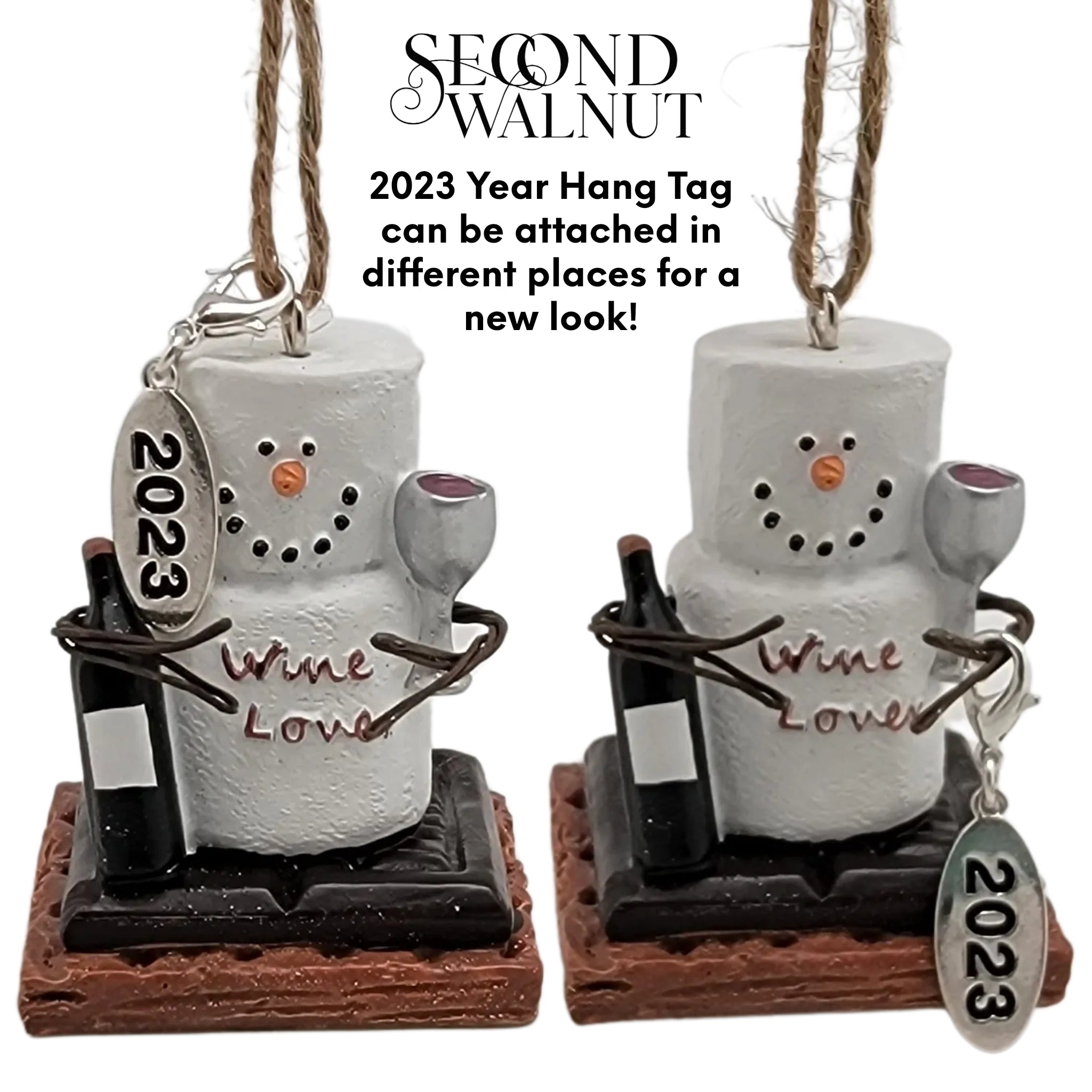 Smores Wine Lover Ornament