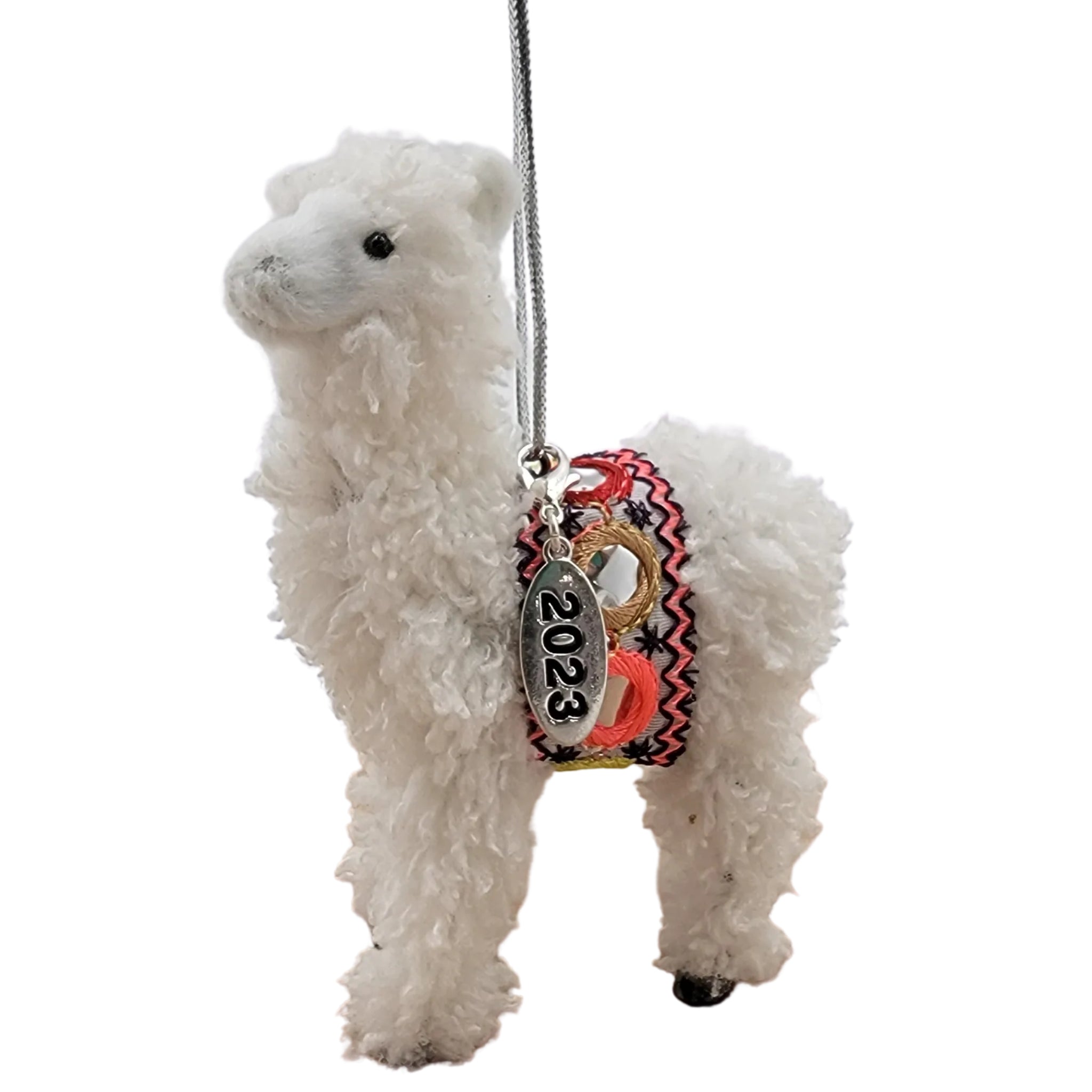 Llama Ornament - Furry Llama Gift